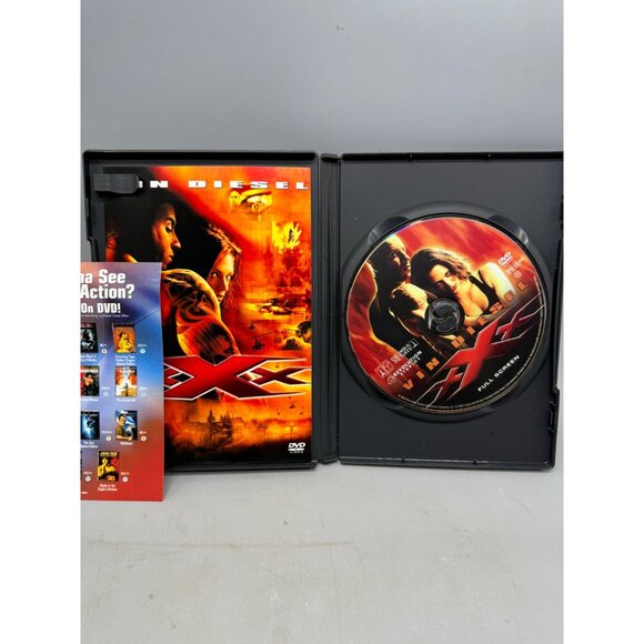 triple x DVD Vin Diesel Action Columbia pictures 124 minutes rated PG 13 English - Picture 3 of 3